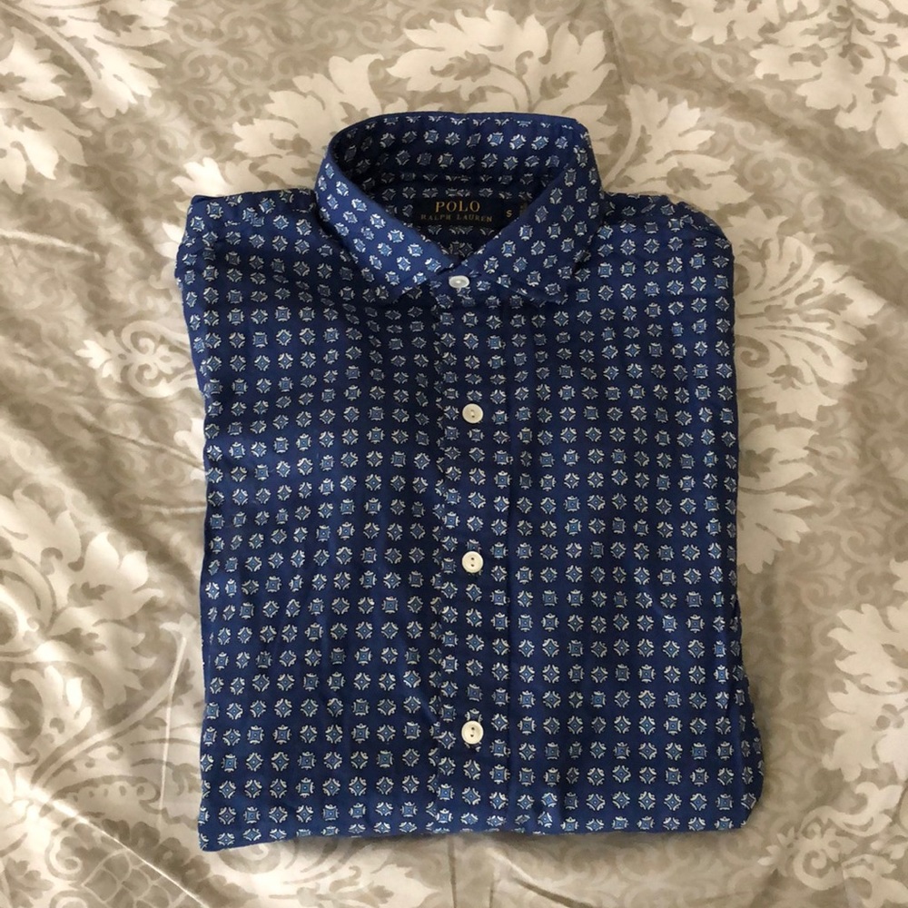 Ralph Lauren POLO men’s long sleeve Size S EUC